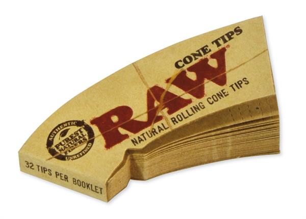 RAW Cone Shaped Filtertips, perforiert