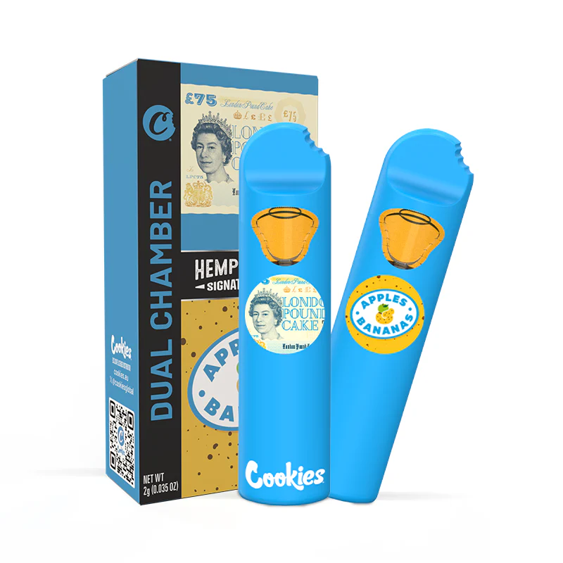 COOKIES Signature Blend - London Pound Cake 75 x Apple Bananas - 2ml