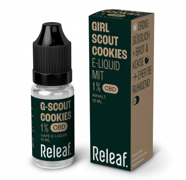 Releaf Girl Scout Cookies 1% CBD-Liquid