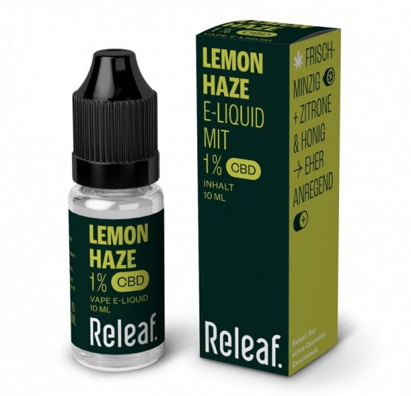 Releaf Lemon Haze 1% CBD-Liquid